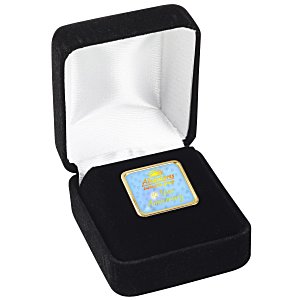 Square Lapel Pin with Gift Box Main Image