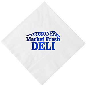 Luncheon Napkin - 3-ply - White - Low Qty - Foil Main Image
