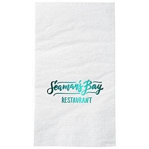 Hand Towel - 3-ply - White - Foil Main Image