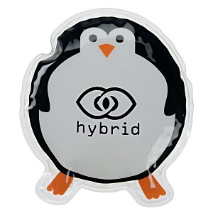 Mini Hot/Cold Pack - Round Penguin Main Image