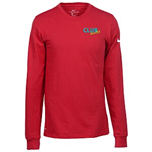 Nike Performance Blend LS T-Shirt - Men's - Embroidered Main Image