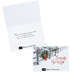 Crisp Winter Moment Holiday Card Main Image
