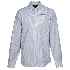 Cutter & Buck Epic Easy Care Stretch Oxford Stripe Shirt - Men's - Tailored Fit Main Image