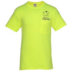 Jerzees Dri-Power 50/50 Pocket T-Shirt - Men's - Colors Main Image