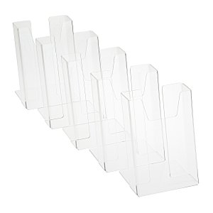 Clear Literature Holder - 6" x 4-7/16" - Pack of 5 Main Image