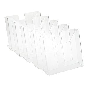 Clear Literature Holder - 7-3/8" - 8-3/4" - Pack of 5 Main Image