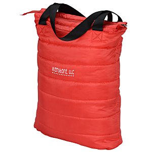 Nylon Packable Puffer Tote Main Image