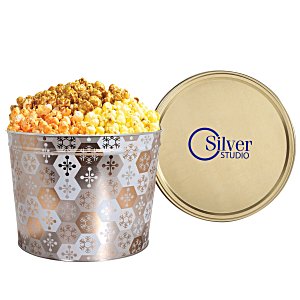 3-Way Popcorn Tin - Design - 1-1/2 Gallon Main Image