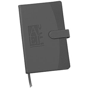 Striped Edge Bound Journal - Debossed Main Image