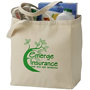 Simplicity Cotton Grocery Tote - 24 hr Main Image