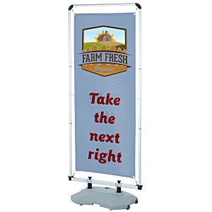 FrameWorx Outdoor Flex Banner Stand - Two Sided Main Image