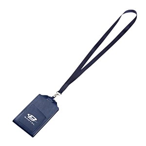 Event Lanyard with Pocket Notepad Main Image