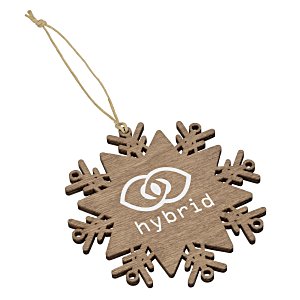 Wood Ornament - Snowflake Main Image