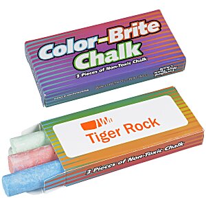 3-Piece Color-Brite Chalk - 24 hr Main Image
