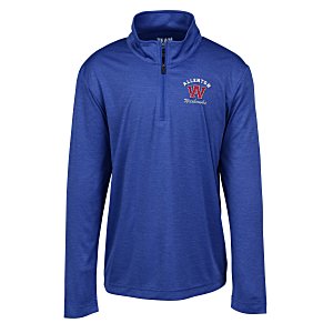 Zone Performance 1/4-Zip Pullover - Youth - Heathers Main Image