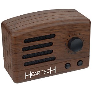 Vintage Wood Grain Bluetooth Speaker - 24 hr Main Image