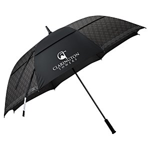 Cutter & Buck Plaid Golf Umbrella - 64" Main Image
