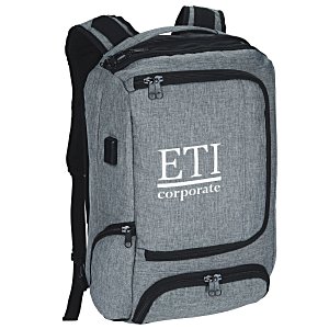 Convertible RFID Laptop Backpack - 24 hr Main Image