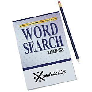 Word Search Digest and Pencil Set Main Image