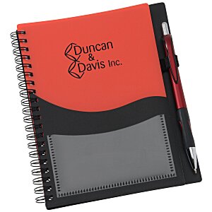 Moray Business Card Notebook with Pen Main Image