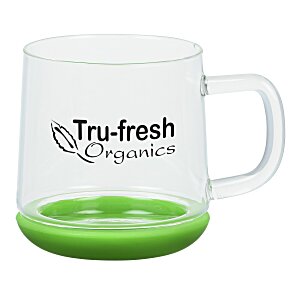 Glass Mug with Silicone Bottom - 12 oz. Main Image