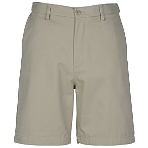 Teflon Treated Flat Front Shorts - Men's Main Image