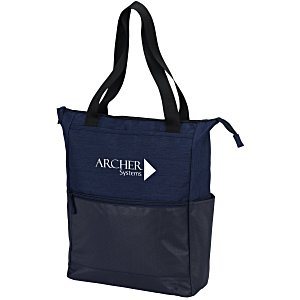 Tranzip Perforated Accent Laptop Tote Main Image