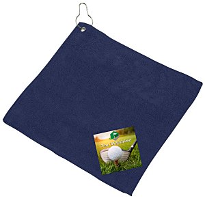 Microfiber Golf Towel - 12" x 12" - Full Color Main Image