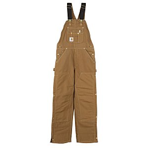Carhartt Duck Quilted Line Bib Overalls Main Image