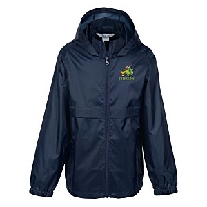 Zone Lightweight Hooded Jacket - Youth - Emb Main Image