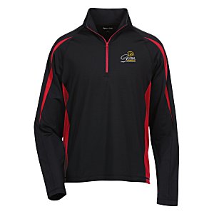 Sport-Wick Stretch 1/2-Zip Colorblock Pullover - Men's - Embroidered - 24 hr Main Image