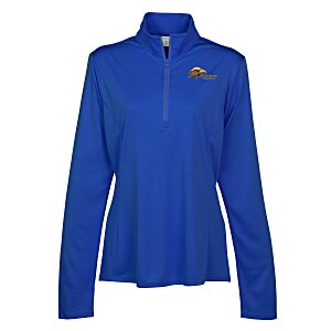 Defender Performance 1/4-Zip Pullover - Ladies' - Embroidered - 24 hr Main Image