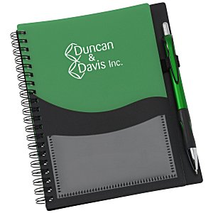 Moray Business Card Notebook with Pen - 24 hr Main Image