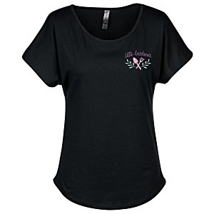 Platinum CVC Dolman T-Shirt - Ladies' - Embroidered Main Image