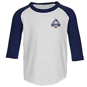 Augusta 3/4 Sleeve Baseball Jersey - Toddler - Embroidered Main Image