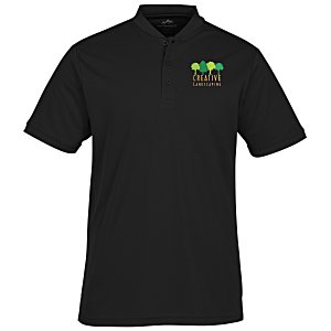 Vital Hybrid 3-Button Henley - Embroidered Main Image