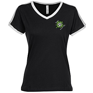 LAT Fine Jersey Soccer T-Shirt - Ladies' - Embroidered Main Image