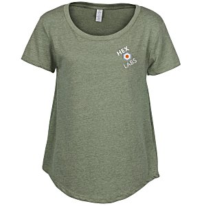 Alternative Vintage Scoop Neck T-Shirt - Ladies' - Embroidered Main Image