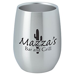 Stainless Steel Stemless Wine Glass - 9 oz. - 24 hr Main Image