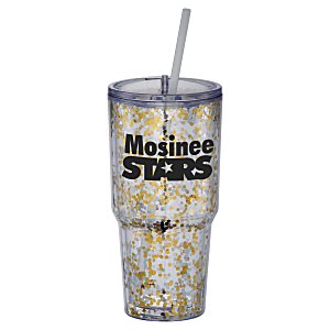 Celebration Tumbler with Straw - 26 oz. - 24 hr Main Image