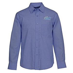 Stain Release Untucked Crossweave Shirt - Men's Main Image