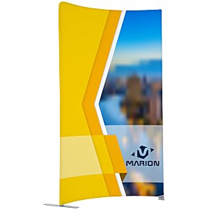 Modulate Magnetic Banner - 96" x 60" - Concave - Left Rounded Corner Main Image