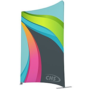 Modulate Magnetic Banner - 96" x 60" - Concave - Right Rounded Corner Main Image