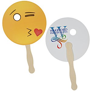 Emoji Hand Fan - Kiss Main Image