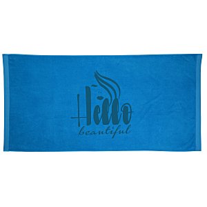 King Size Velour Beach Towel - Colors Main Image