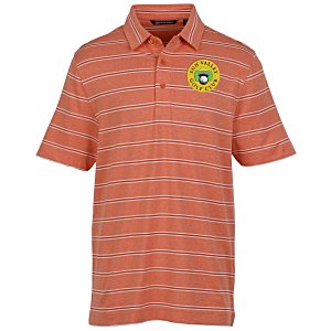 Cutter & Buck Forge Heather Stripe Polo Main Image