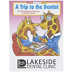 A Trip to the Dentist Coloring Book- 24 hr Main Image