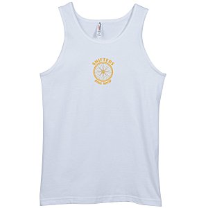 Alstyle Classic Cotton Tank Top - White Main Image
