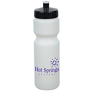 Sport Bottle with Push Pull Lid - 28 oz. - Glow in Dark Main Image