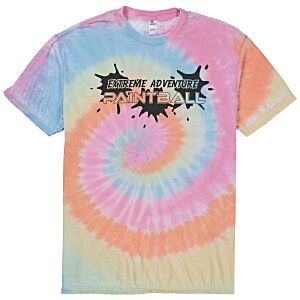 Tie-Dye Festival Burnout T-Shirt Main Image